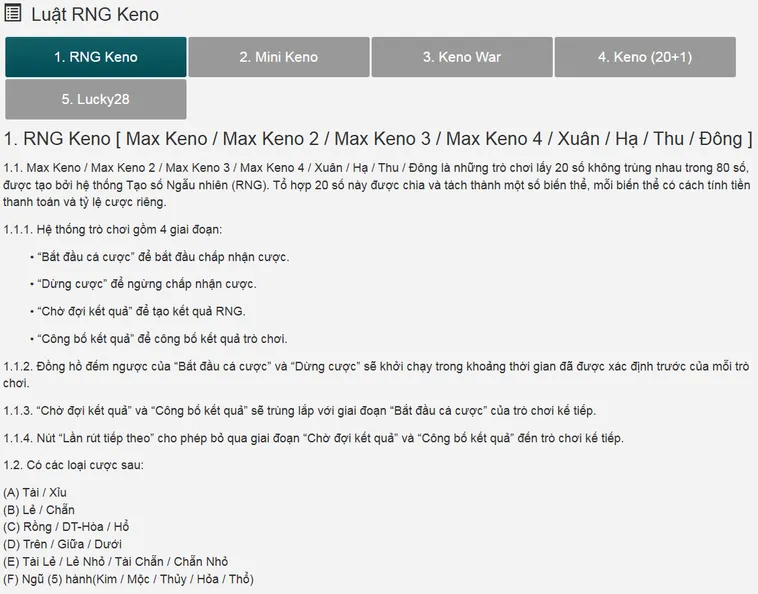 Keno Saba Tại Bin88 Trải Nghiệm Đẳng Cấp Với Tỷ Lệ Thắng Cực Cao
