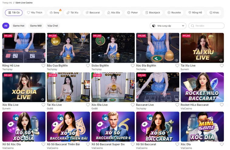 Đội Ngũ Dealers Tại Sảnh Live Casino Bin88 Với Dealer Quyến Rũ Và Tỷ Lệ Thắng Siêu Khủng