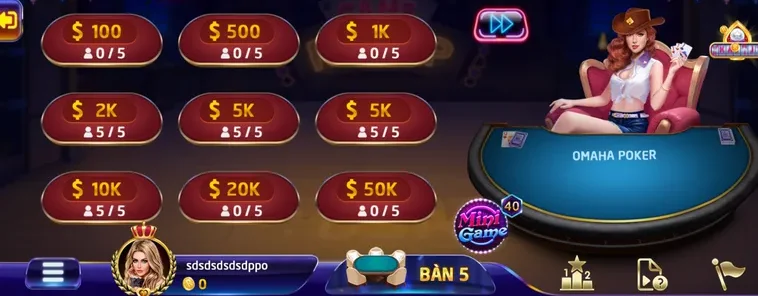 Trải Nghiệm Đỉnh Cao Tại Bàn Poker Omaha Tại Bin88 Siêu Hấp Dẫn
