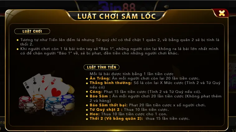 Khám Phá Sức Hấp Dẫn Của Sâm Lốc Tại Bin88 Dành Cho Game Thủ