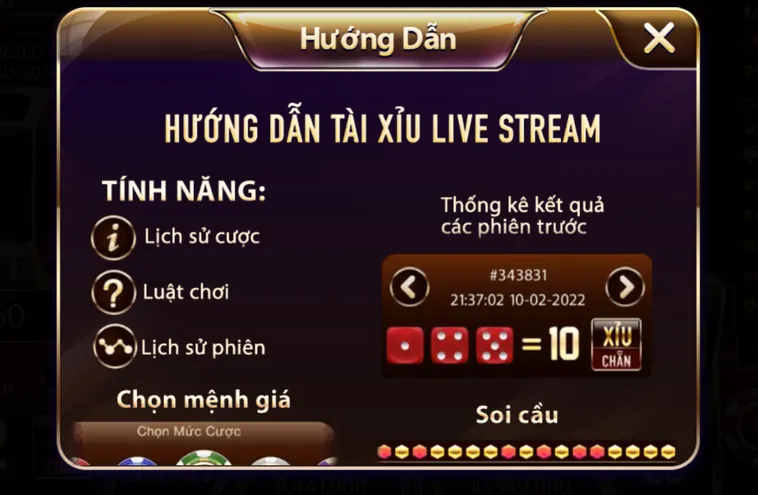 Tài Xỉu Live Tại Bin88 Trải Nghiệm Cá Cược Trực Tuyến Đỉnh Cao Nhất